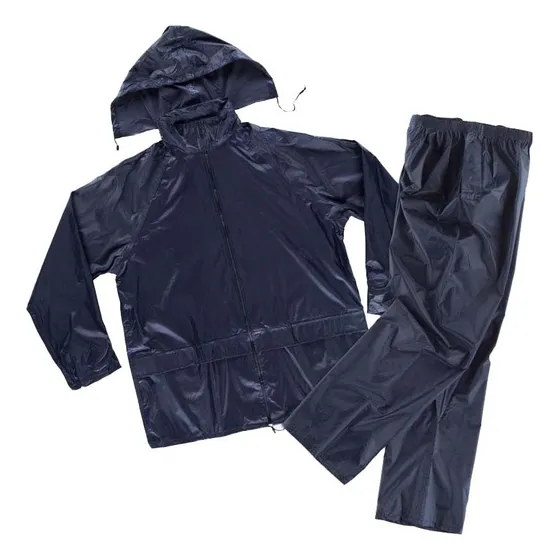 Traje De Agua Impermeable Azul Marino Modelo Supervisor