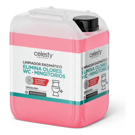 Limpiador Enzimatico Elimina Olores Wc Mingitorios 4lts