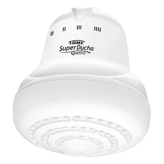 Fame Super Quattro chuveiro elétrico de parede cor branco 220v 6800w