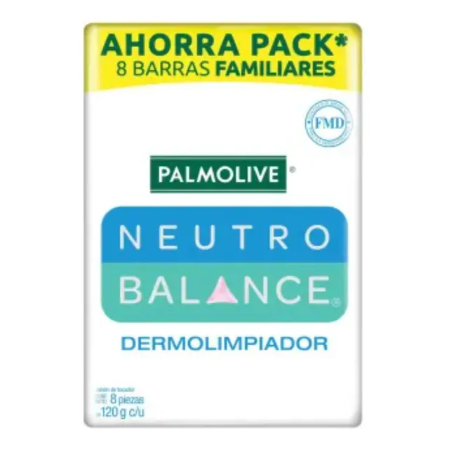Jabón De Tocador En Barra Palmolive Neutro Balance Dermolimp