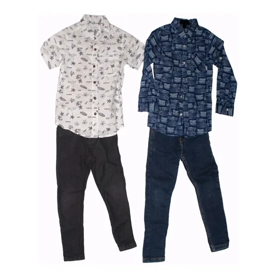 Camisas Y Jeans Para Niño