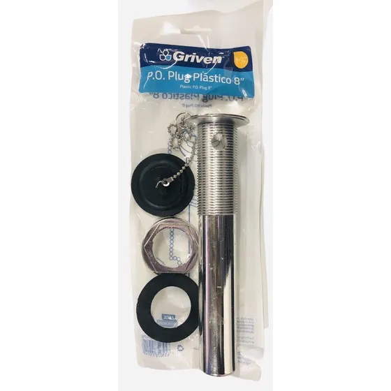P.o. Plug Plástico 8  Griven Al Mayor Y Detal Oferta