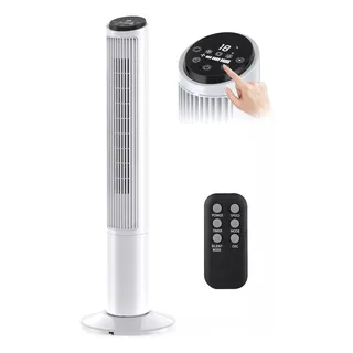 Ventilador De Torre Silencioso De 127 V De ChĂŁo Com Controle Ventilador De Torre Silencioso De 127 V De ChĂŁo Com Controle