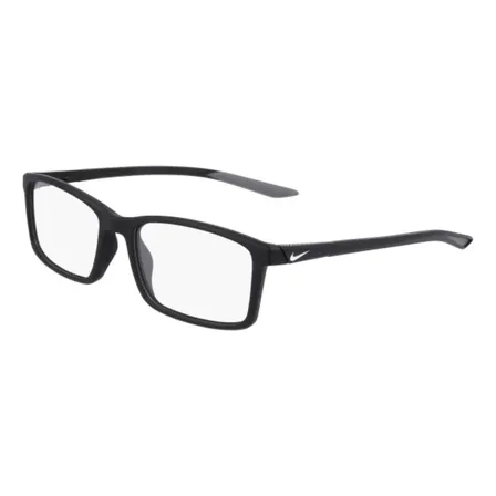 Armação Para Grau Nike 7287 Black Masculino Retangular Black