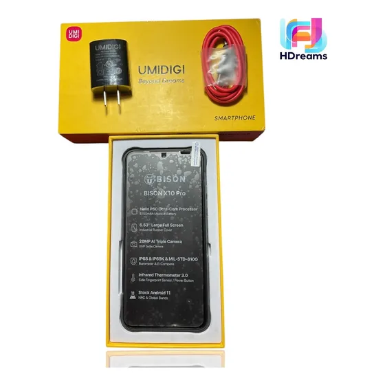 Umidigi Bison X10 Pro Dual Sim 128 Gb Storm Gray 4 Gb Ram Gris