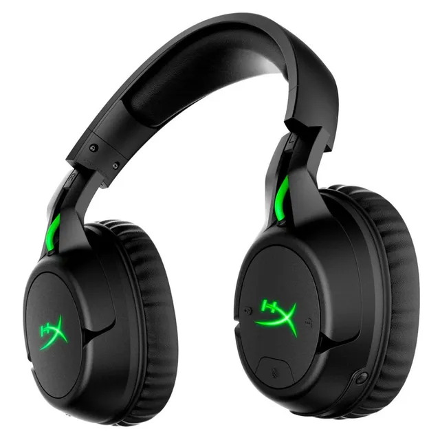Audífonos Hyperx Cloudx Flight Inalámbricas Negro Xbox Color de la luz Verde