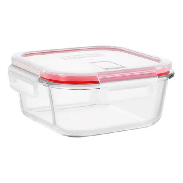 Taper Pyrex 500ml Cuadrado Easy Vent 300085 Cristal