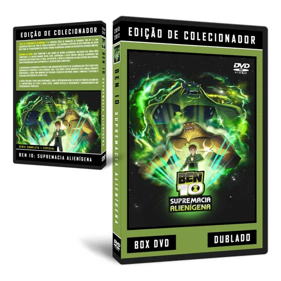 Ben 10 Supremacia Alienígena - Série Completa Em Dvd