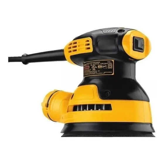 Lijadora Roto Orbital De 275 W Dewalt Dwe6421 Color Amarillo Frecuencia 50 Hz/60 Hz 110V