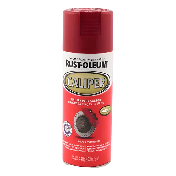 Pintura Alta Temperatura Para Caliper Rojo Rust-oleum 452ml