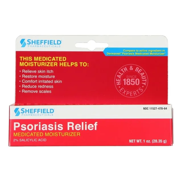 Shefield - Crema Para La Psoriasis Excemas Y Dermatitis