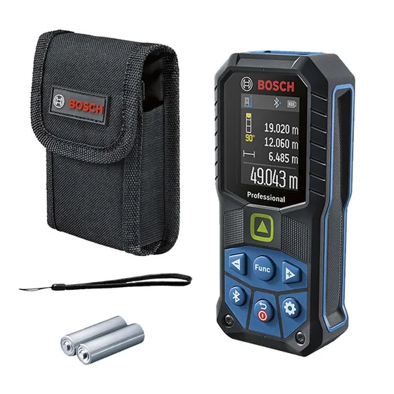 Medidor Láser Verde Bosch Glm 50-27 Cg Con Bluetooth
