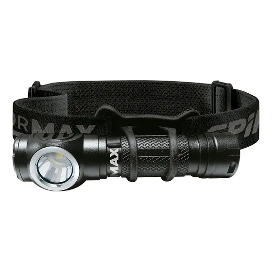 Linterna Spinit 2 En 1 Hl800r Max Recargable 800lum Vincha Linterna Negro Luz Blanco