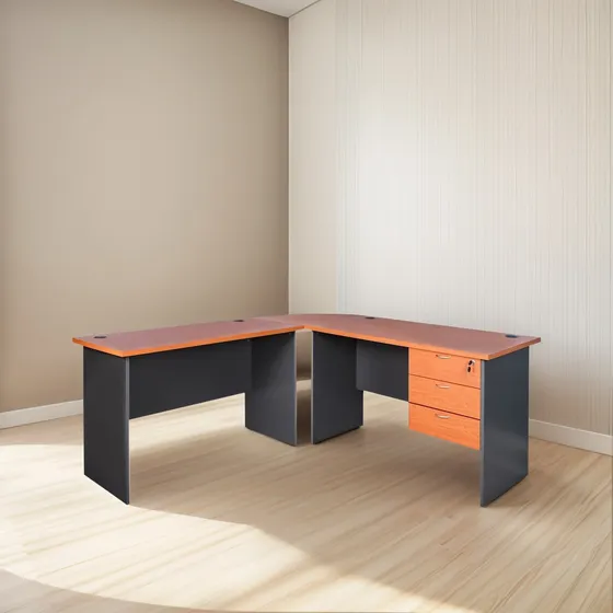 Escritorio Modular Lados 180 X 180 Cm. Con Cajonera