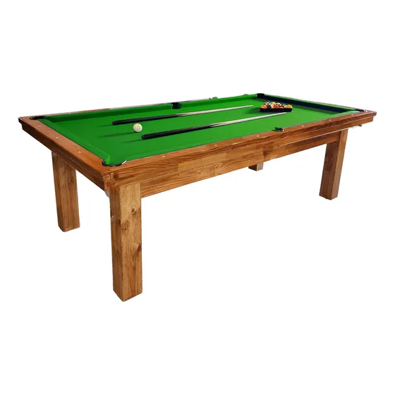 Mesa De Pool Venecia + Cubierta De Comedor Billard Ramirez