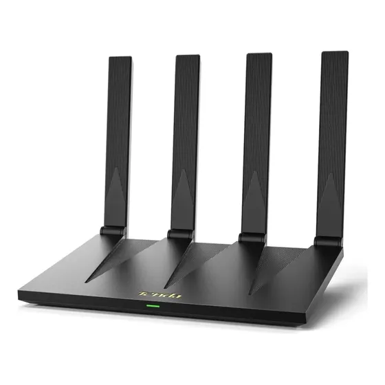 Tenda Roteador Wi-Fi 6, roteador Gigabit de banda dupla AX3000, até 3 Gbps, 4 portas Gigabit, 160 MHz, OFDMA, MU-MIMO, EasyMesh, VPN, controles parentais, configuração NFC, WPA3 (AX12 Pro)