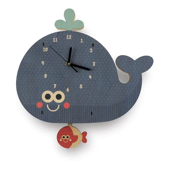 Reloj Péndulo Madera Niños Adultos -varios Modelos- Woodaloo