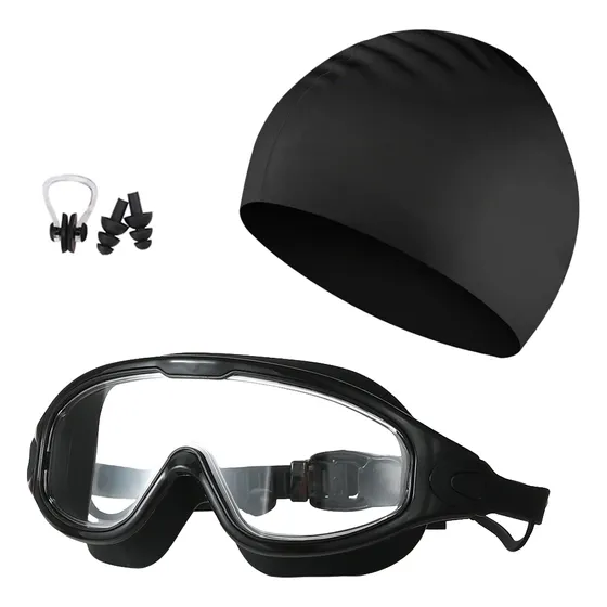 Kit 3 En 1 Gafas De Natación Gafas Antivaho Uv