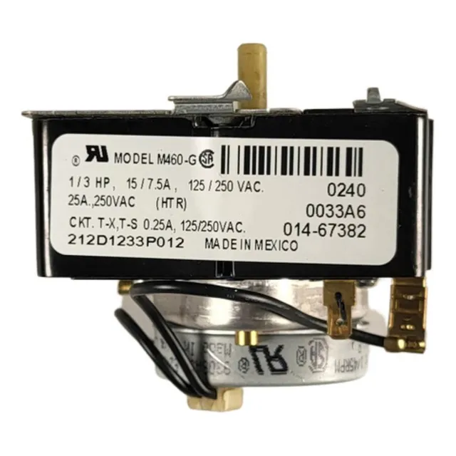 Timer Secadora General Electric 212d1233p012 (we4m364).