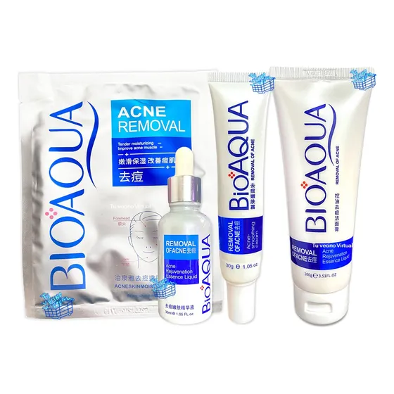 Kit Anti Acne Bioaqua Piel Gras - g a $289