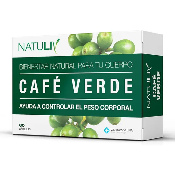 Cafe Verde X 60 Caps. Natuliv Con Te Verde
