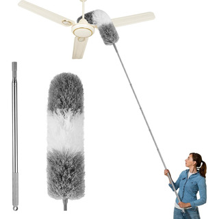 Persiana Limpiadora De Techo Feather Duster Con Barra Extens Persiana Limpiadora De Techo Feather Duster Con Barra Extens