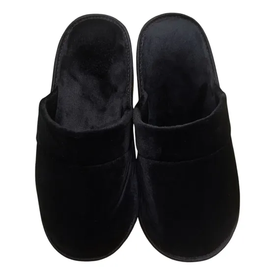Pantuflas Invierno Negras