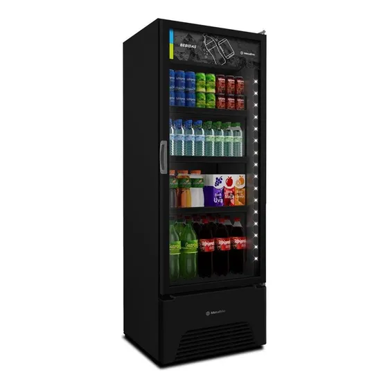 Visa Refrigerador Expositor 403l Vb40ah Geladeira Metalfrio 220V