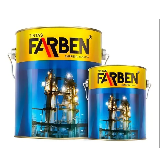 Fondo Antioxido Sintético - Farben - 3.6 Litros Color Negro