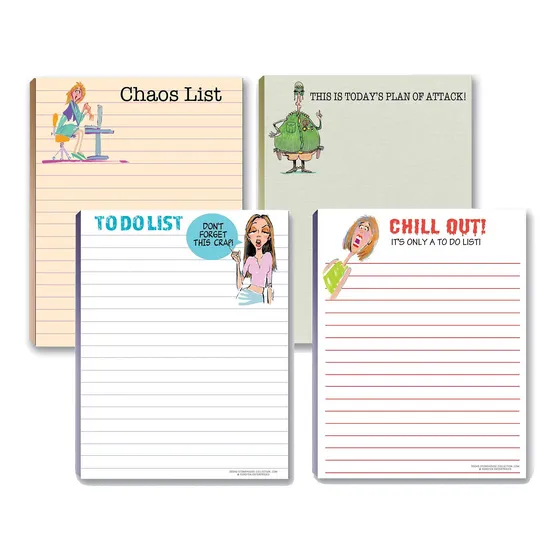 4 Cuaderno Divertido Para Oficina Lista Cosa Hacer