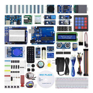 Kit Electrónico Completo Compatible Arduino Uno Con Sensores Kit Electrónico Completo Compatible Arduino Uno Con Sensores