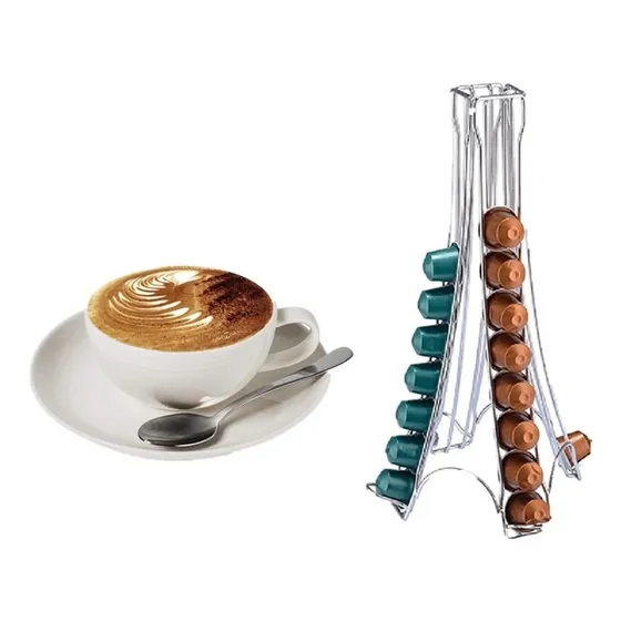 Dispesador Capsulas Compatible Nespresso Torre X40-importado