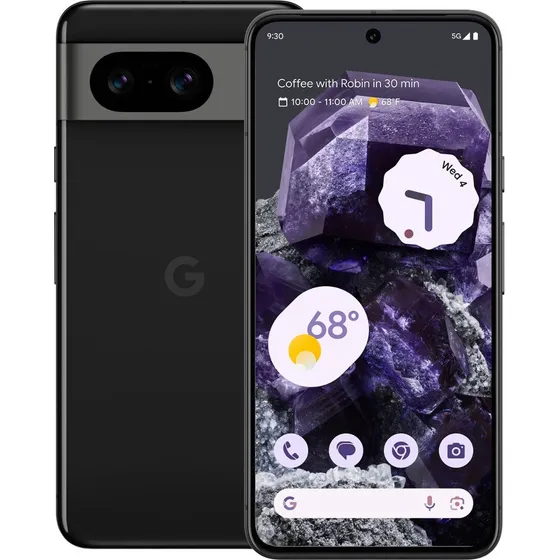 Google Pixel 8 Dual SIM 128 GB obsidiana 8 GB RAM - Excelente (Reacondicionado)