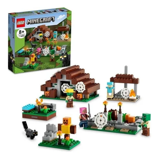 Kit De Construcción Lego Minecraft La Aldea Abandonada 21190