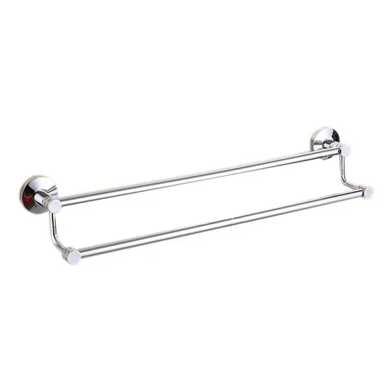 Upbeer Baño Toallero Cobre Solido Cromo Para Espejo Doble