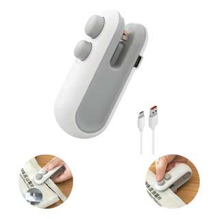 Mini Seladora Cortador Para Embalagem Alimentos Portátil Usb Mini Seladora Cortador Para Embalagem Alimentos Portátil Usb