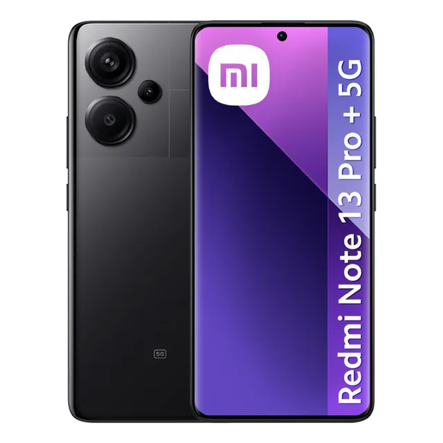 Xiaomi Redmi Note 13 Pro+ 5G Dual SIM 512 GB negro 12 GB RAM
