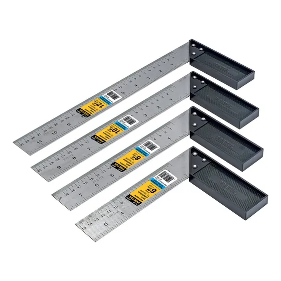 Pretul 4 unidades 26089 26088 26087 26086 escuadras plateadas