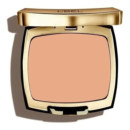 Divine Polvos Compactos Doble Uso De Lujo Dorado Lbel