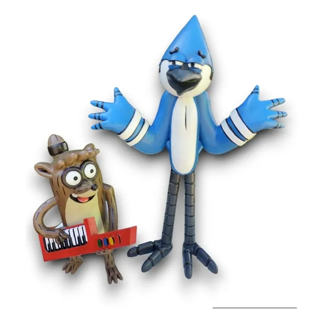 Un Show Mas Combo Figuras Mordecai Y Rigby