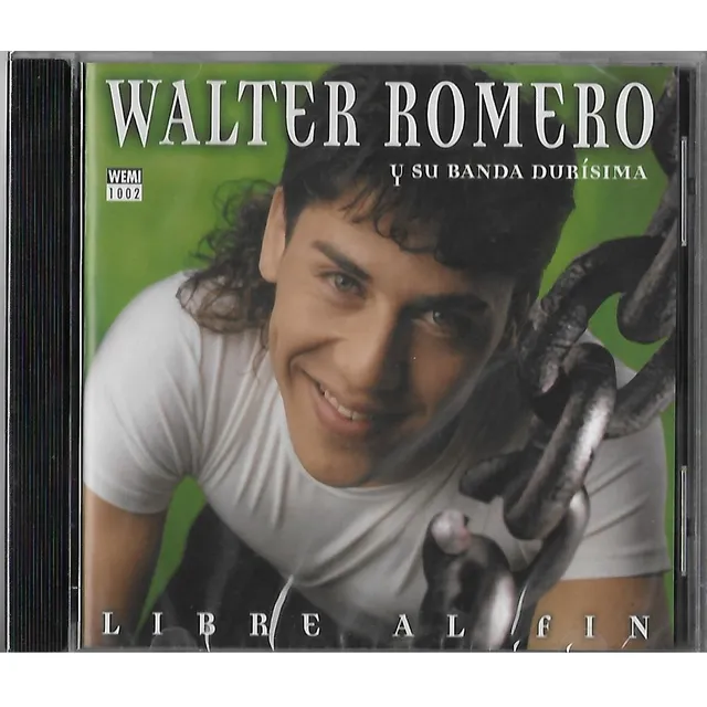 Walter Romero Y Su Banda Durisima Cd Libre Al Fin Cd Nuevo