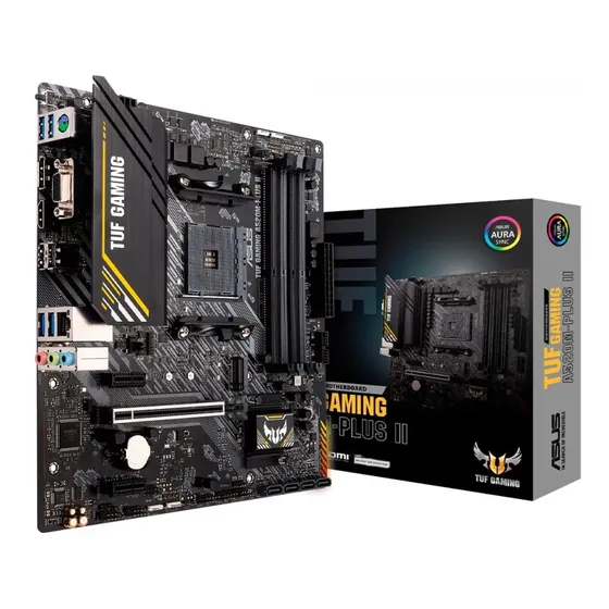 Placa Mãe Asus Tuf Gaming A520m-plus Ii Am4 Matx Ddr4