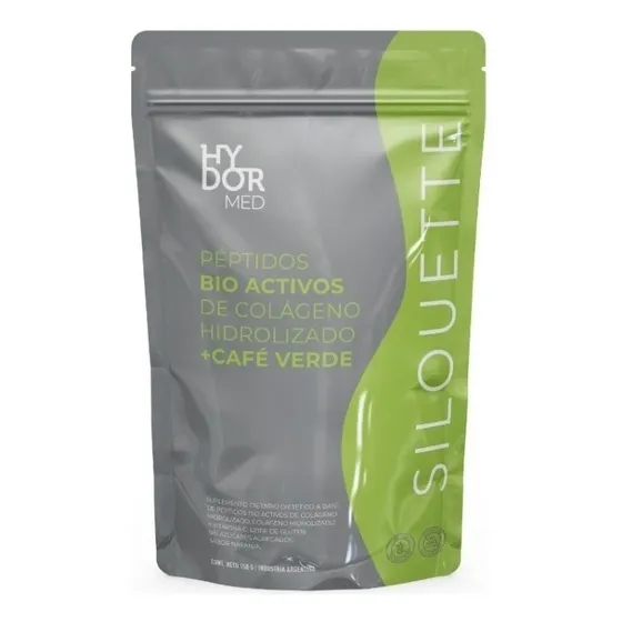 Colageno Hidrolizado Hydor Silhouette Café Verde 150grs