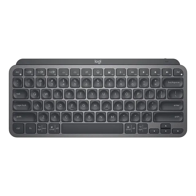 Teclado Bluetooth Logitech Master Series MX Keys Mini QWERTY español color grafito