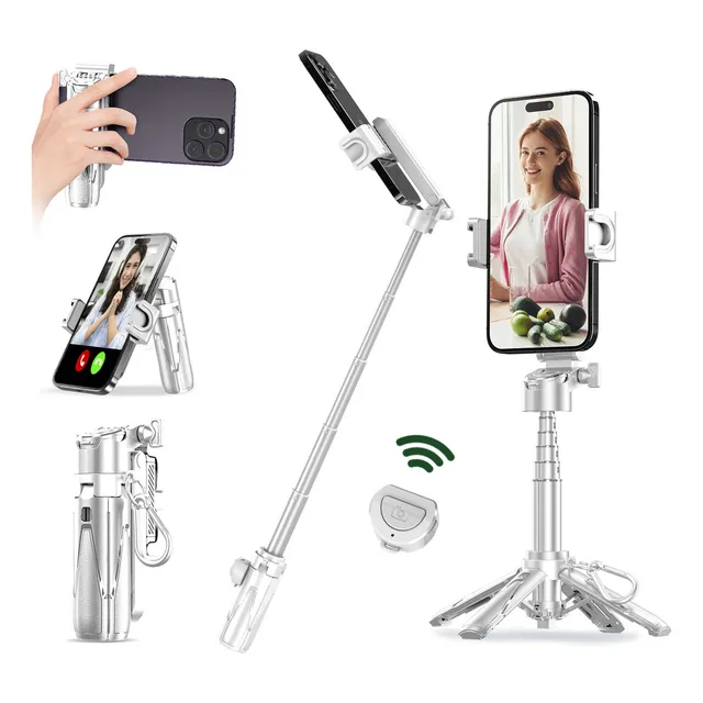 Tripode Para Celular Portátil Compatible Con iPhone/android P15mini