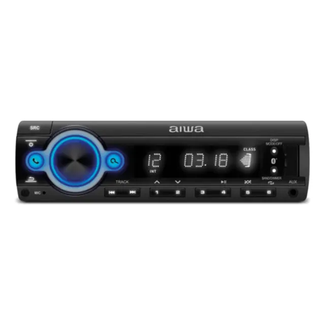 Radio Mp3 Som Automotivo Aiwa Bluetooth 4x25w Usb Sd Swc