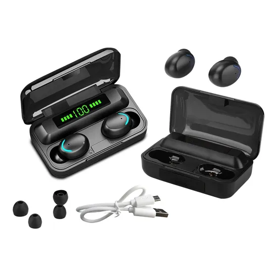Audifono Bluetooth F9 Manos Libres Power Bank Inalambricos