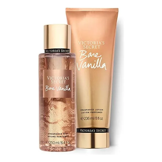 Victoria's Secret Set De Colonia Y Crema Bare Vainilla