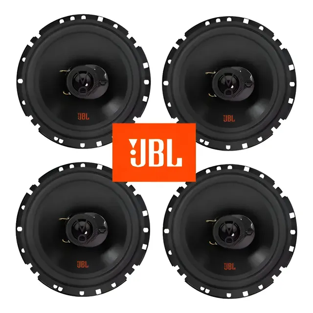 Kit 4 Alto Falante Original Jbl 6polegadas 220wrms Preto