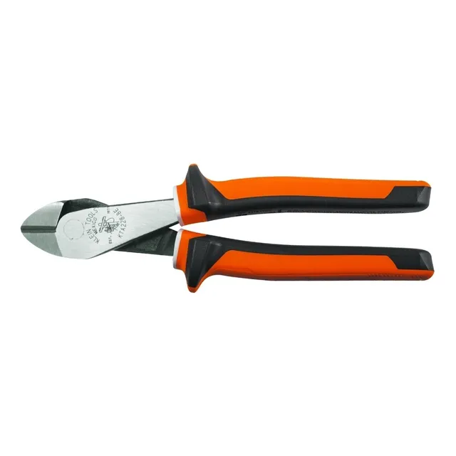 Pinza Aislada 1000v De 8 Corte Diagonal Klein Tools Naranja